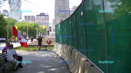 A quick ride through queen's park north - Very small delusional fringe presense - Epic cult recruiting FAIL