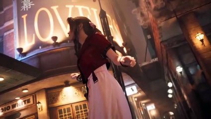 Cloud meets Aerith finally.