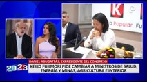 Daniel Abugattás: “Si Keiko Fujimori postula junto a Aníbal Torres, el expremier de Castillo se la lleva”