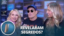 TV Fama flagra conversa entre Eliana, Galisteu e Sérgio Mallandro: “Não posso falar o que lembro de você”