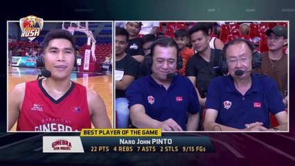 Interview with Best Player John Pinto [Brgy. Ginebra vs Phoenix | June 14, 2023]