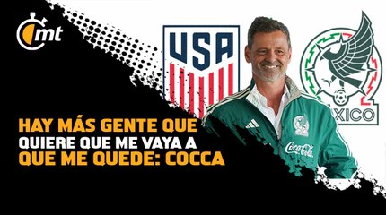 Hay más gente que quiere que me vaya: Diego Cocca