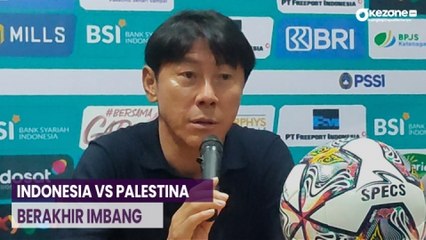 Laga Timnas Indonesia vs Palestina Berakhir Imbang Skor Kacamata