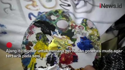Melukis di ‘Tubuh’ Model Cantik, Cara Seniman Surabaya Kenalkan Seni pada Generasi Muda