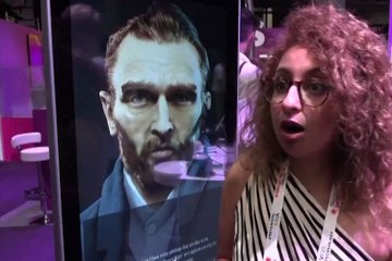 AI Van Gogh among tech on display in Paris
