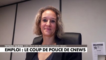 Download Video: Tatiana Hamon, directrice des relations humaines Nemea dans Le Coup de Pouce de CNEWS.