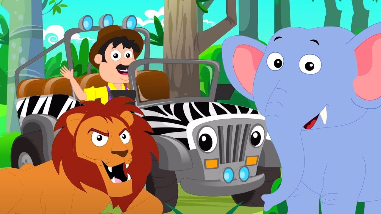 Old Macdonald Had A Farm Song and Animal Cartoon for Kids