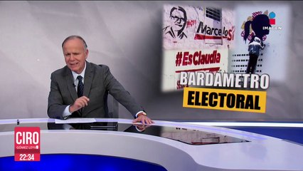 Sheinbaum y Ebrard comandan las pintas en las bardas de CDMX