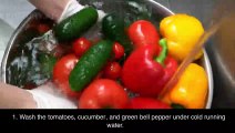 Easy Greek Salad Recipe | Greek Salad ( Very Tasty And Healthy) - Greek Salad With Dressing | Yummmy