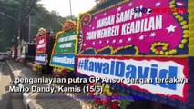 Hari Ini Mario Dandy Cs JalanI Sidang, PN Jakarta Selatan Dipenuhi Karangan Bunga Justice for David