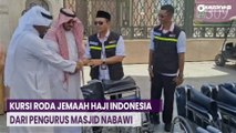 Alhamdulilah! Pengurus Masjid Nabawi Bantu 15 Kursi Roda untuk Jemaah Haji Indonesia