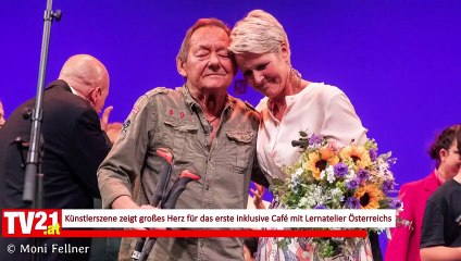 Künstlerszene zeigt großes Herz für das erste inklusive Café mit Lernatelier Österreichs