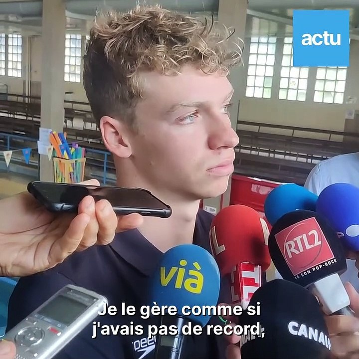 Léon Marchand de retour à Toulouse !