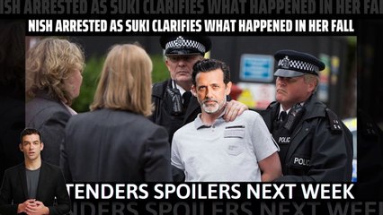 EastEnders spoilers next week _ Nish arrested as Suki clarifies what happened in