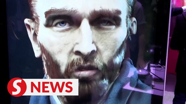 AI Van Gogh among tech on display in Paris
