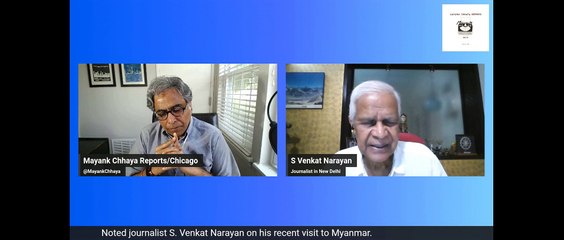 Video herunterladen: Veteran Indian journalist S. Venkat Narayan speaks with Mayank Chhaya | SAM Conversation