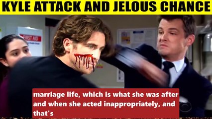 CBS Young And The Restless Spoilers Kyle punches Chance out of jealousy - Who wi