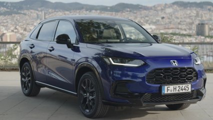 2023 Honda ZR-V Design Preview in Blue