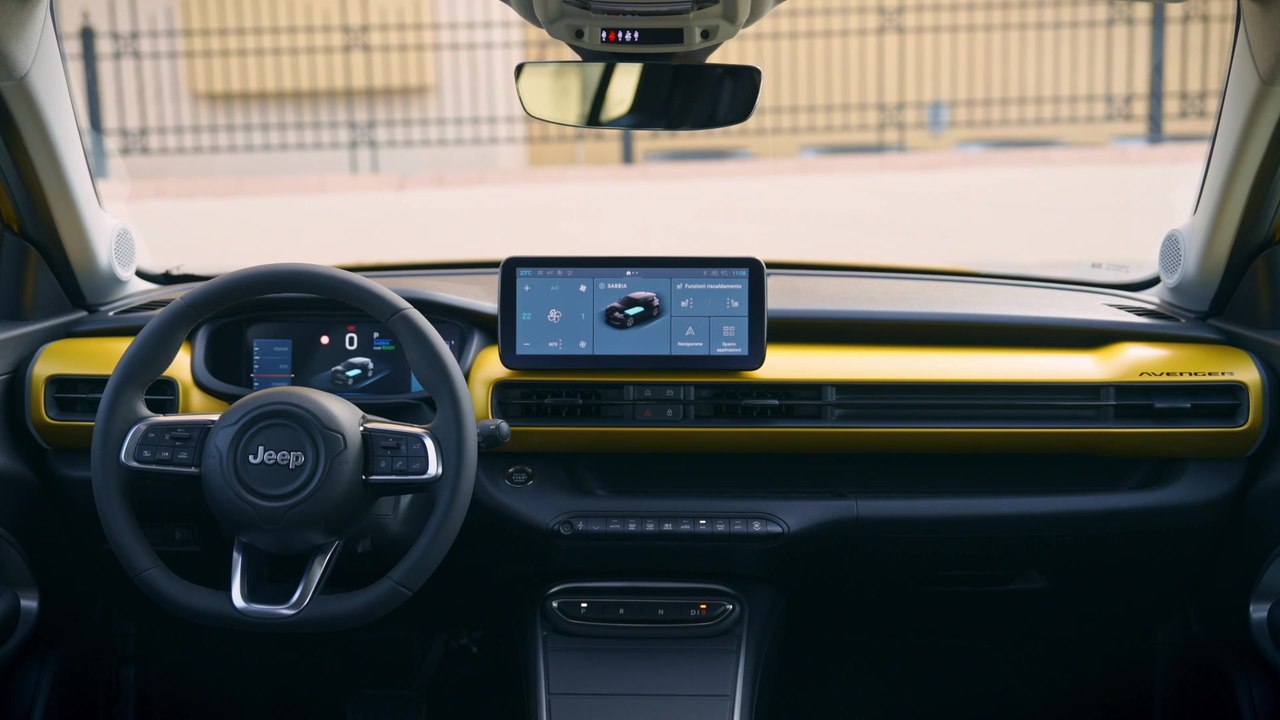 Jeep® Avenger Interior Design