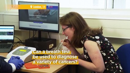 Researchers in the UK are trialling a breath test for early detection of cancer
