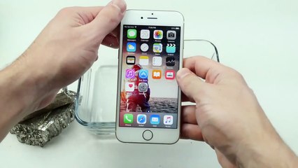 What Happens When You Pour Liquid Lead On iPhone!