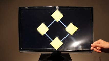 Amazing Moving Square Illusion!