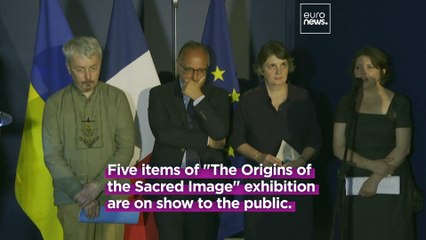 France's Louvre Museum displays art works secreted away from Ukraine