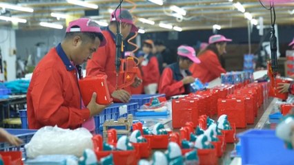 La producción industrial china se ralentizó en mayo hasta el 3,5 %