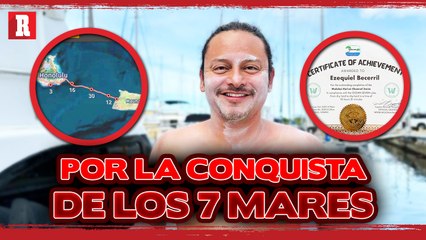 Ezequiel Becerril quiere cumplir el RETO de los 7 MARES