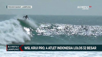WSL Krui Pro 2023, 4 Atlet Indonesia Lolos ke Babak 32 Besar