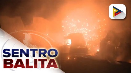 Imbakan ng mga paputok sa Bocaue, Bulacan, nasunog at sumabog madaling araw ng Huwebes