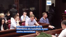 Rússia leva a julgamento antigos membros do batalhão Azov