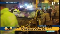 Tras persecución y balacera policía captura banda de extranjeros en Chorrillos