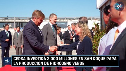 Cepsa invertirá 2.000 millones en San Roque para la producción de hidrógeno verde