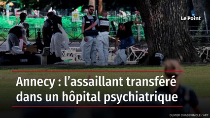 Annecy : l’assaillant transféré dans un hôpital psychiatrique