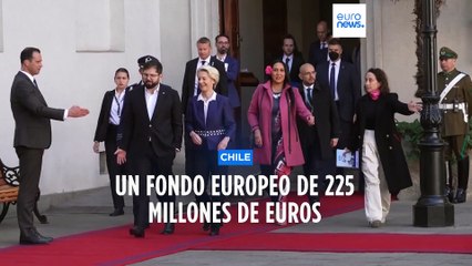 Chile | Hidrógeno verde y litio protagonizan el encuentro de Boric con Von der Leyen