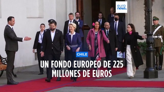 Chile | Hidrógeno verde y litio protagonizan el encuentro de Boric con Von der Leyen