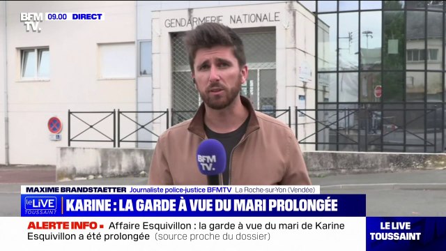 Disparition de Karine Esquivillon: la garde à vue de son mari prolongée
