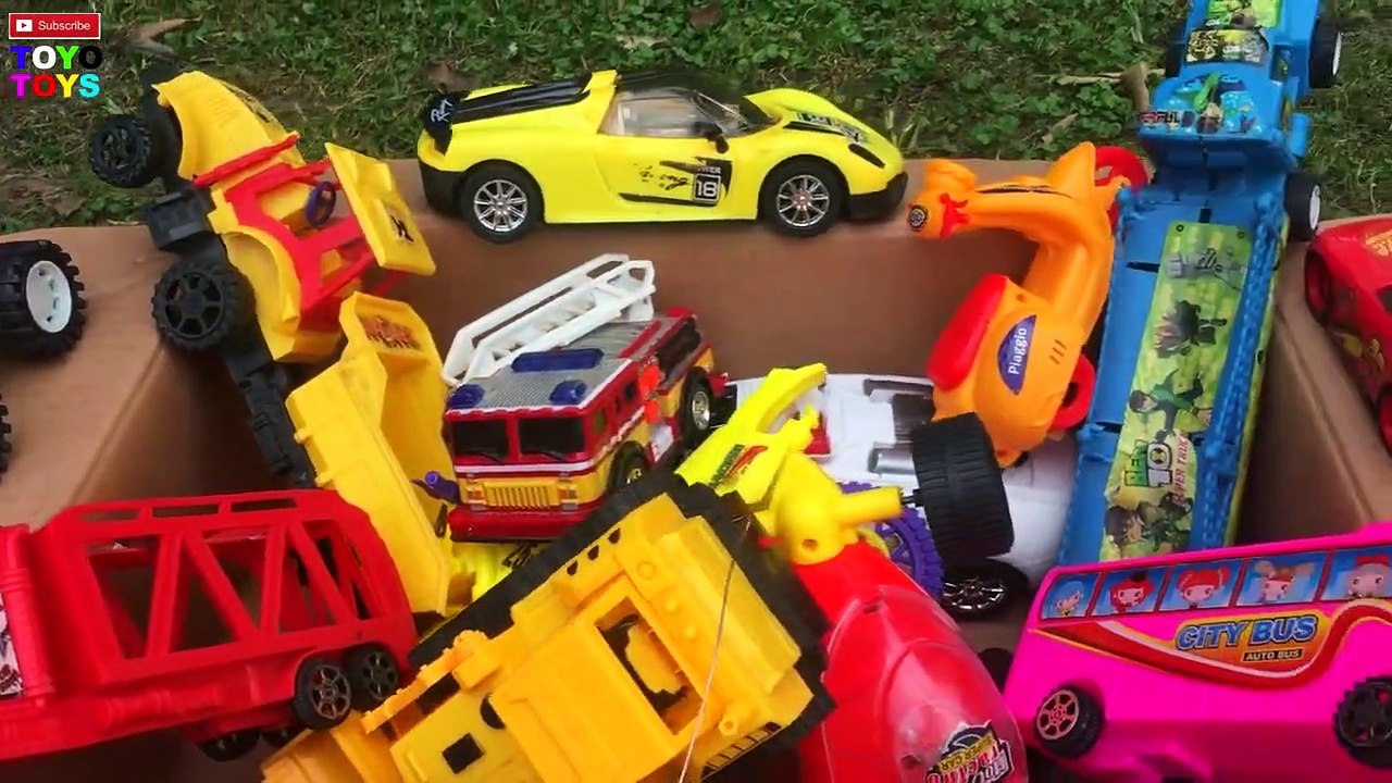 Bugatti Car,Double Bus,ATV Bike,Scooter,Tractor,Fire Truck,Super Car,Loader Truck,McQueen Car