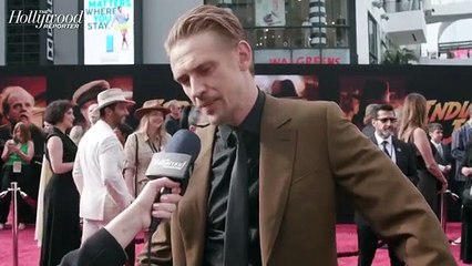 Boyd Holbrook Recalls His Intense Action Scene for 'Indiana Jones and the Dial of Destiny' | Indiana Jones and the Dial of Destiny Red Carpet 2023