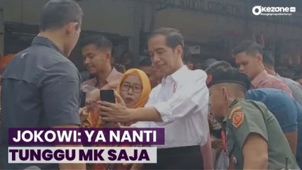 Respons Jokowi soal Sidang Putusan Sistem Proposional