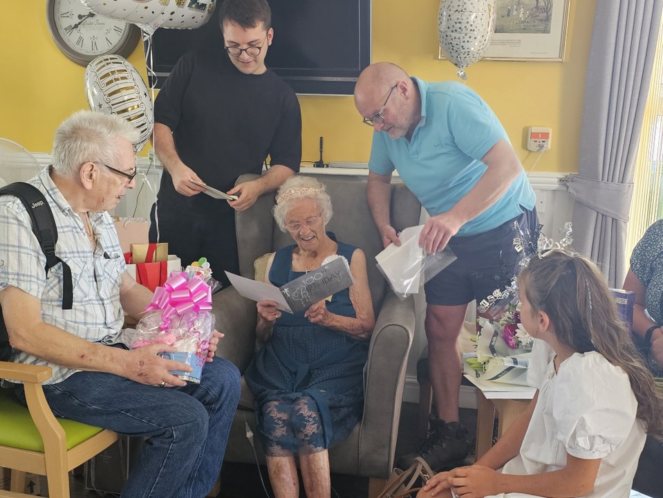 'I think it’s gin' - 100 year-old explains her secret to a long life