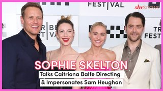 'Outlander' Star Sophie Skelton Teases Which Cute Family Scene Caitríona Balfe Directed & Gives the Ultimate Sam Heughan Impersonation