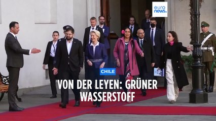 Von der Leyen umgarnt rohstoffreiches Chile