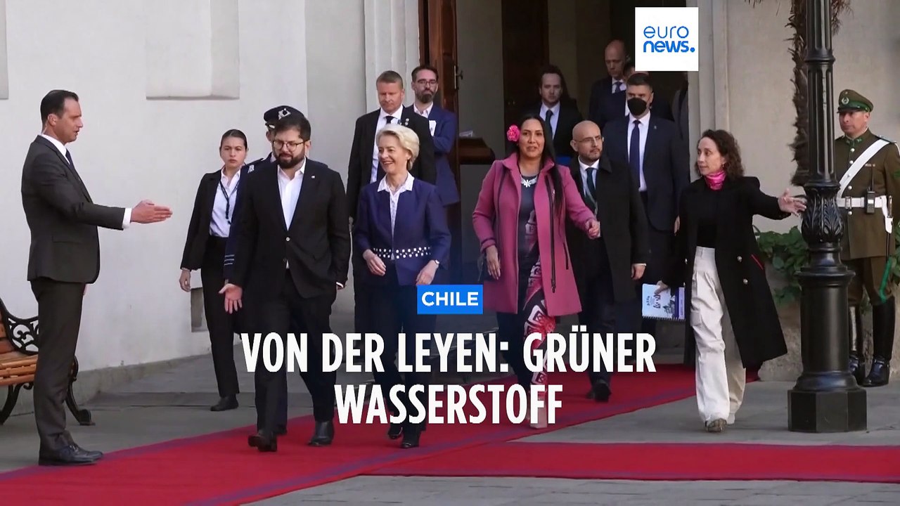Von der Leyen umgarnt rohstoffreiches Chile