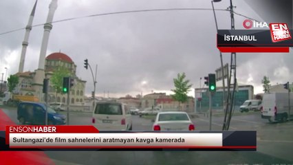 Sultangazi’de film sahnelerini aratmayan kavga kamerada