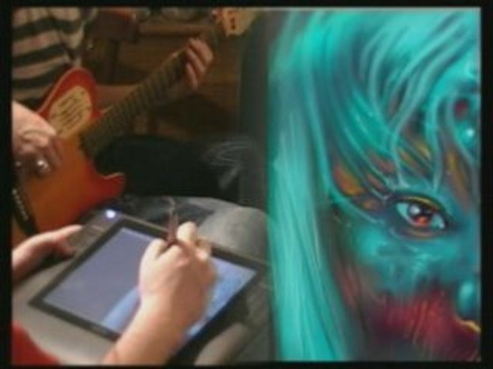 Mage Bleu speed painting