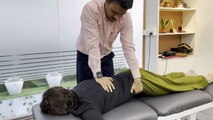 neck , back And knee pain  Chiropractic treatment _ Dr. Harish Grover American couple #part2