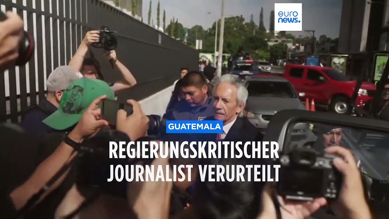 Guatemala: Regierungskritischer Journalist Zamora zu sechs Jahren Haft verurteilt