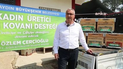 Aydın'da Kadın Üreticiye Arı Kovanı Desteği Projesi Devam Ediyor